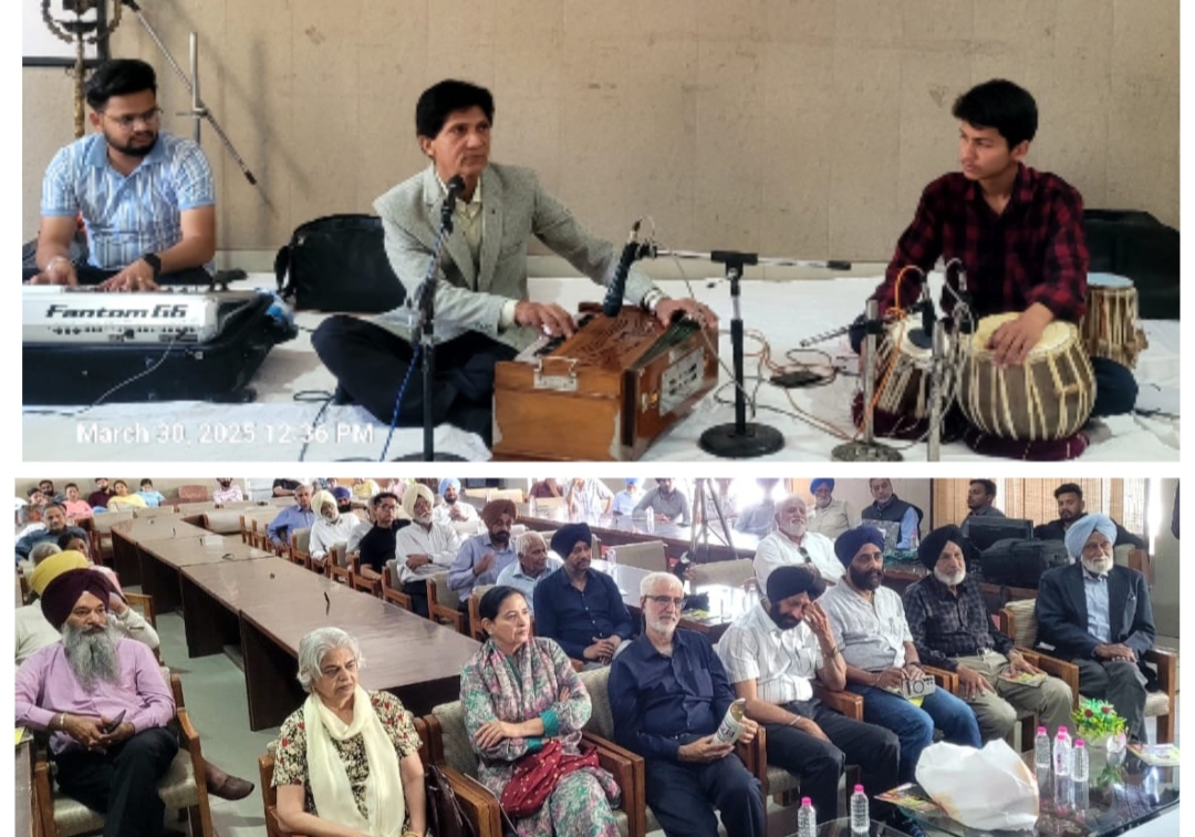 Principal Harbhajan Singh Vichar Manch organized a grand musical and literary program.